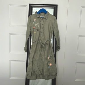 A greeny, grayish summer dress!